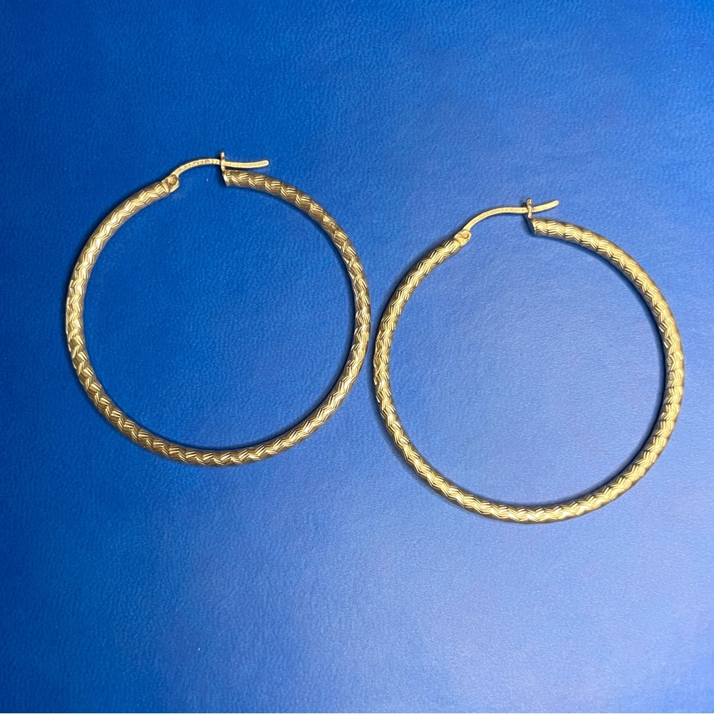 925 Sterling Silver Hoop Earrings